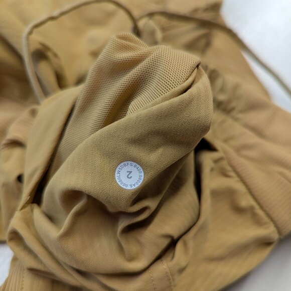 Lululemon Beyond the Studio Pant Slim Gold Buff Size 2 - Picture 8 of 11